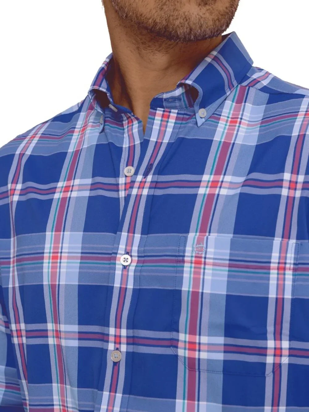 NWT Southern Tide Men's Intercoastal Plaid Sport Shirt by Southern Tide Medium M